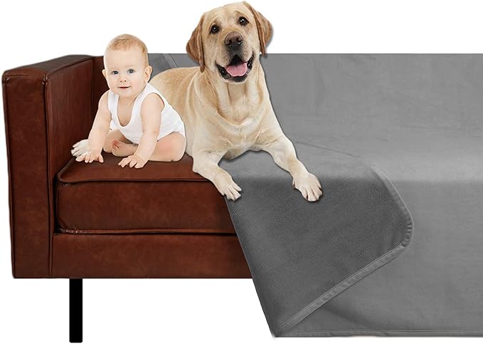 Ameritex Pet Bed Blanket Reversible 100% Waterproof Velvet Super Soft - Image 2