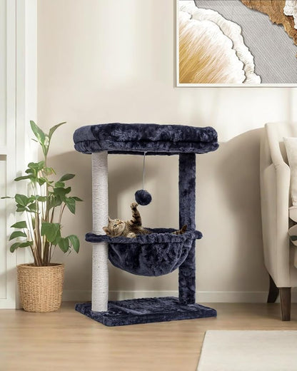 SYANDLVY Small Cat Tree for Indoor Cats, Activity Cat Tower - Image 5