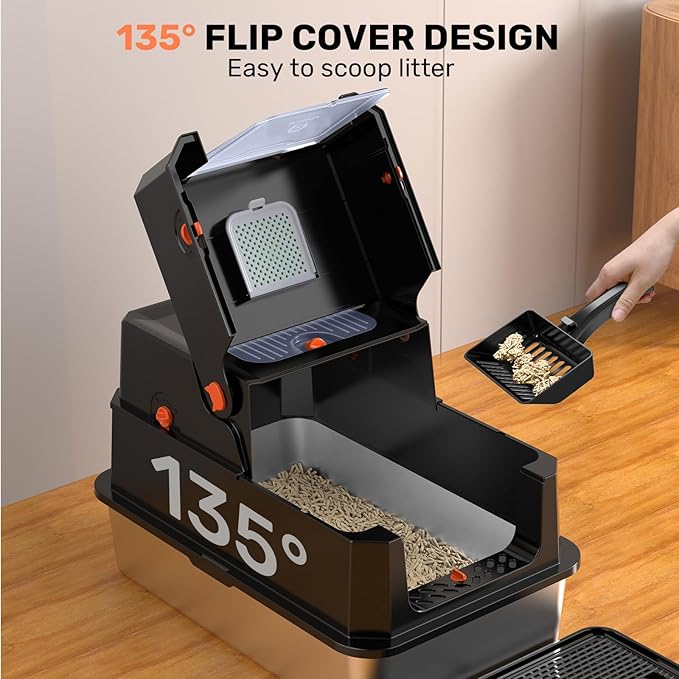 Stainless Steel Litter Box - Image 3