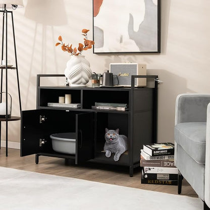 Giantex Cat Litter Box Enclosure - Image 3