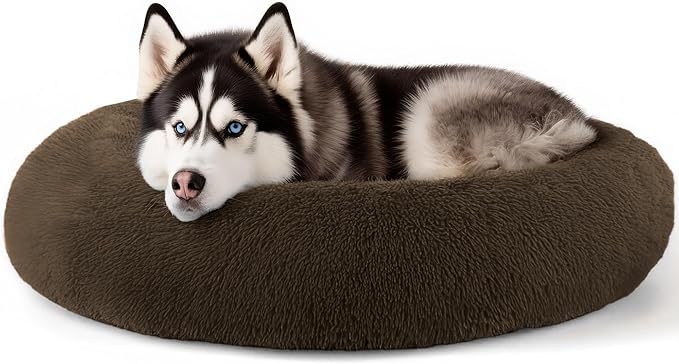 Extra Large Dog Beds, 36 Inch Human Dog Anxiety Relief Comfort Bed, by Hoewina