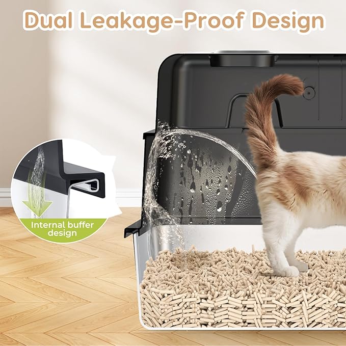 L8 Max-XXXL Stainless Steel Litter Box - Image 4