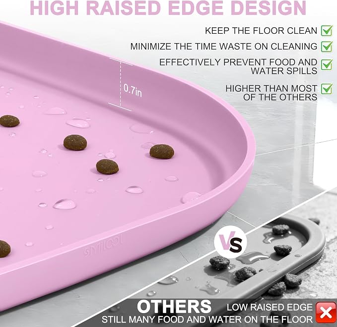 Small Silicone Pet Food Mat - Image 4