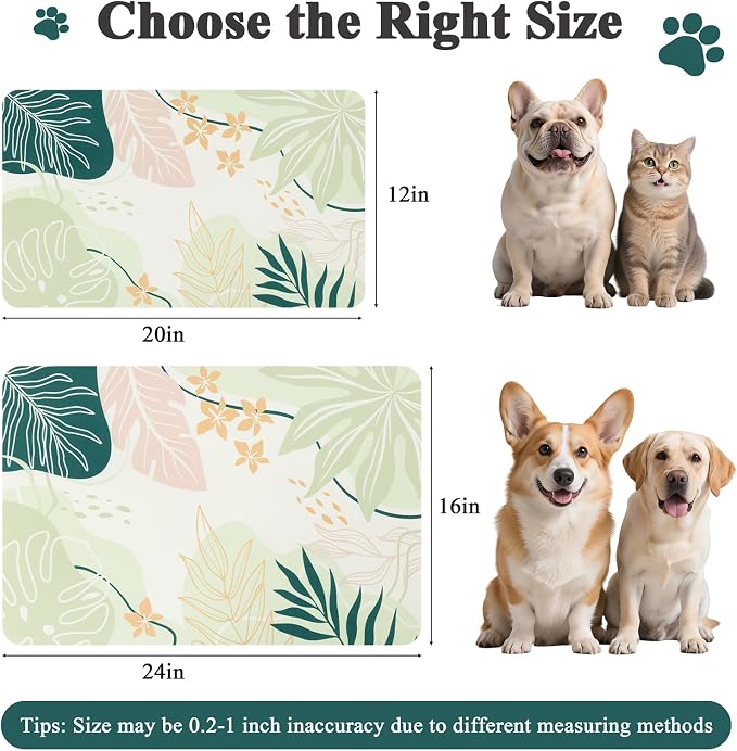 Topotdor Boho Dog Food Mat - Image 6