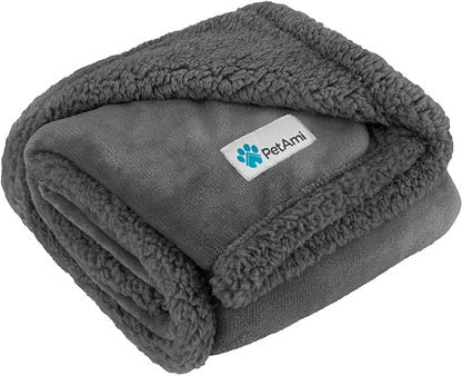 PetAmi Dog Blanket for Small Medium Dogs, Pet Bed Blanket Cat Puppy Kitten by PetAmi
