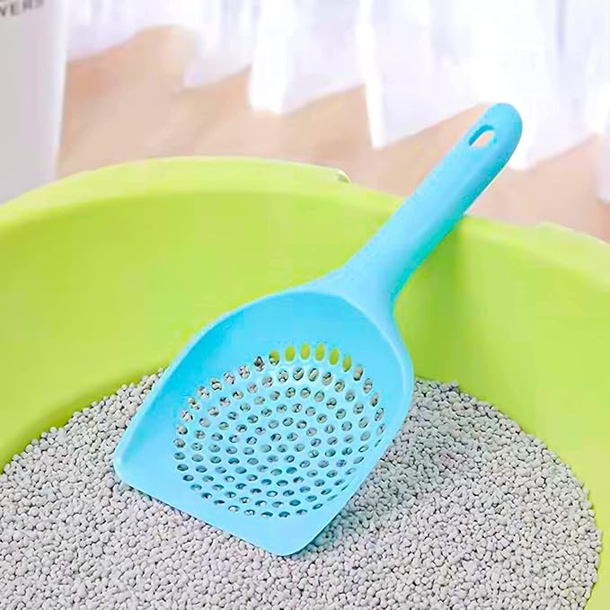 Cat Litter Scoop 3Pcs Cat Litter Scooper Long Handle Deep Shovel Cat Scooper - Image 6