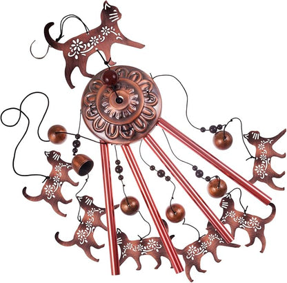 Outdoor Cat Wind Chimes, Gifts for Mom & Grandma & Woman & Family & Neighbor - Image 3