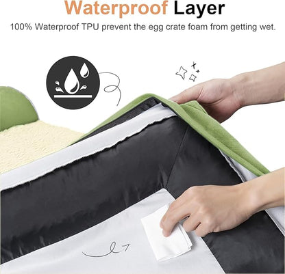 Large Dog Bed Orthopedic Washable: Jumbo Dog Bed Bolster Extra Large Dogs Egg - Image 4