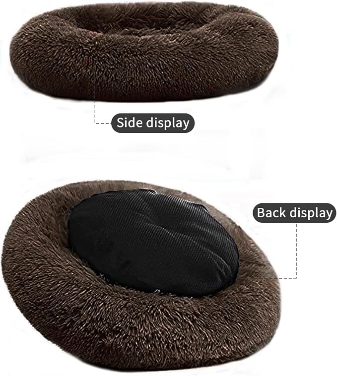 Nisrada Dog Bed for Small Medium Large Dogs, 24 inch Calming Dogs Bed, - Image 4
