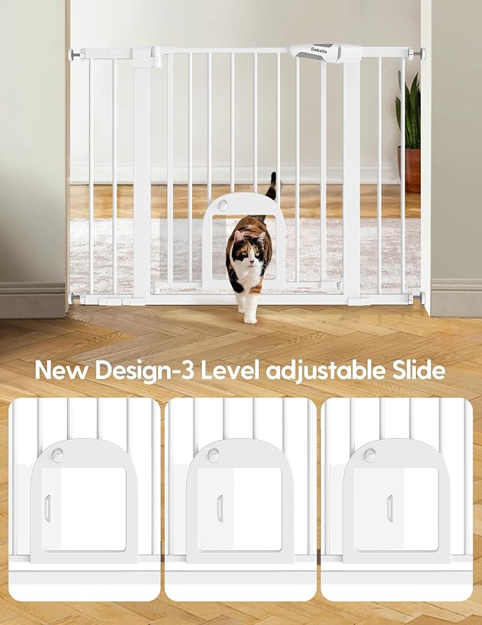 Babelio 36" Tall Upgraded Baby Gate - Image 3