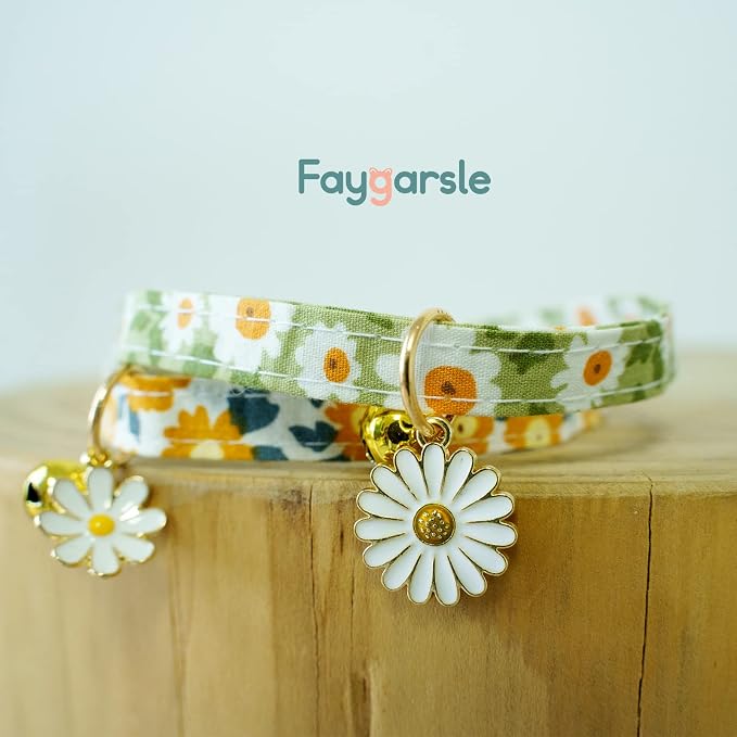 2 Pack Cotton Breakaway Cat Collars - Image 4