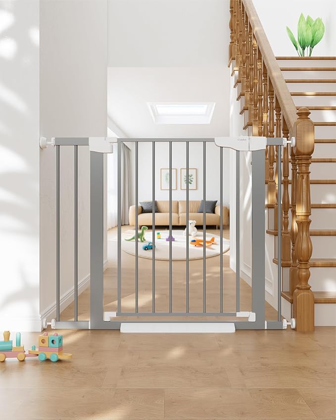 Cumbor 29.7"-40.6" Baby Gate for Stairs, Mom's Choice Awards Winner-Dog Gates by Cumbor