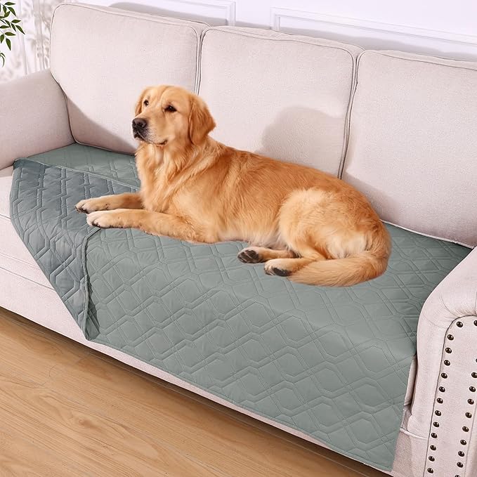 hyha Waterproof Dog Bed Blanket, Soft Pet Blankets, Waterproof Couch Cover by hyha