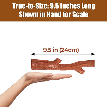 SPOT Bam-Bones Plus Branch -Bamboo Fiber & Nylon, Durable Long Lasting Dog Chew - Image 4