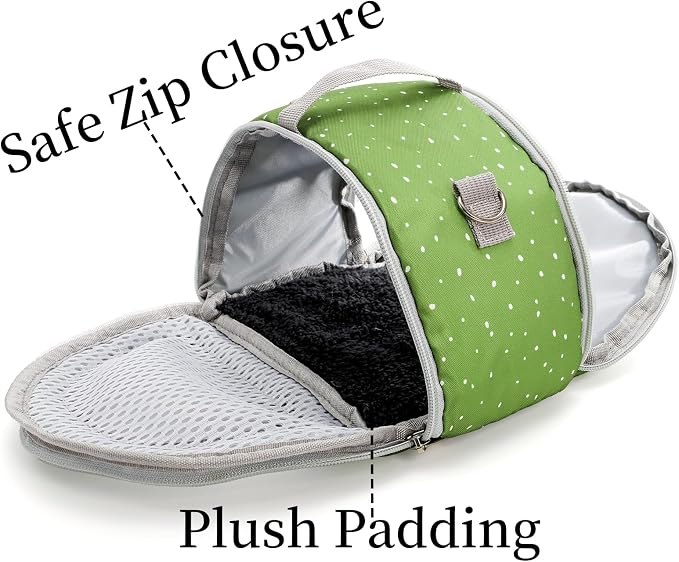 Coloch Hamster Carrier Bag, Small Pet Outgoing Travel Pouch Breathable Guinea - Image 4