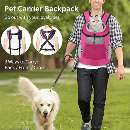 Dog Backpack Carrier, Front Chest Carrier - Image 2