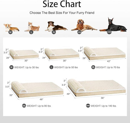 Orthopedic Jumbo Dog Bed Large Sized Dog - Image 7