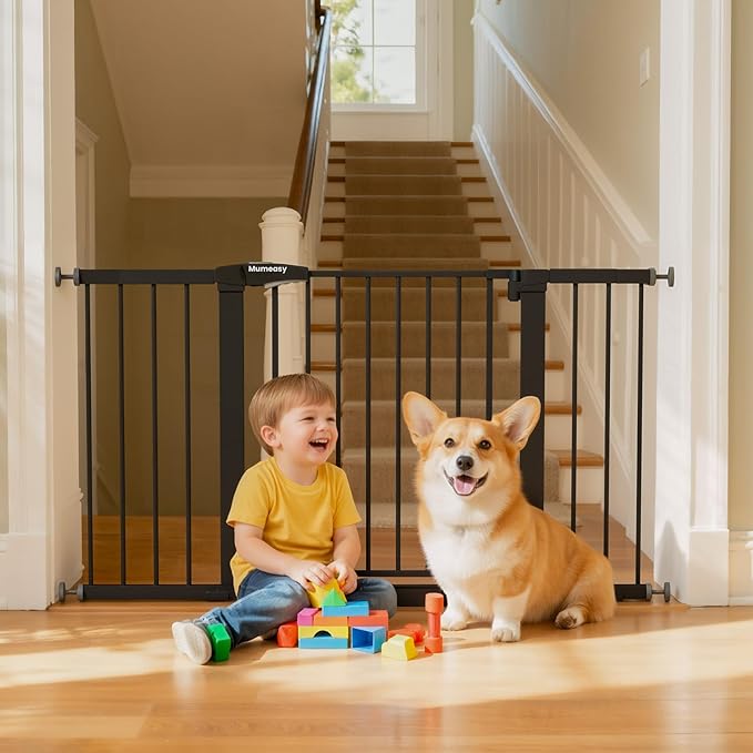 Mumeasy 29.7–51 Inch Extra Wide Baby Gate by Mumeasy-FocusonBabyPetSafetyGate