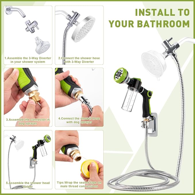Dog Washing Hose Attachment - Image 7