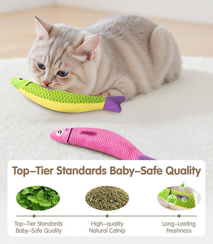 PetBusy Cat Toys with Interactive Soft Chew Kicker Cat Toys - Image 7