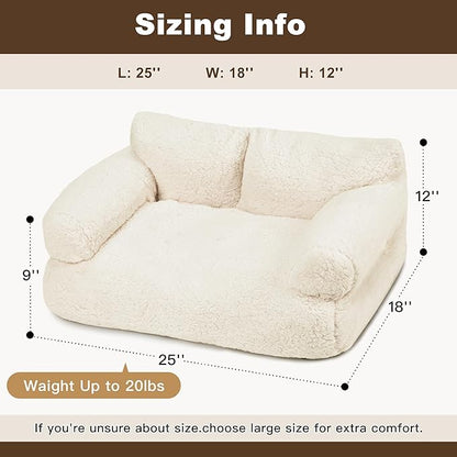 Large Cat Beds for Indoor Cats, Dog Couch Bed, Cute Cat Couch Sofas for Less - Image 3