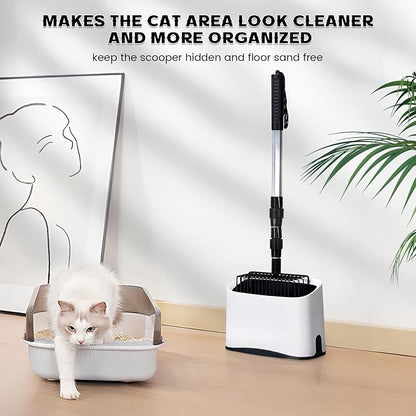 Cat Litter Scoop Holder Universal Scooper Storage Caddy - Image 6