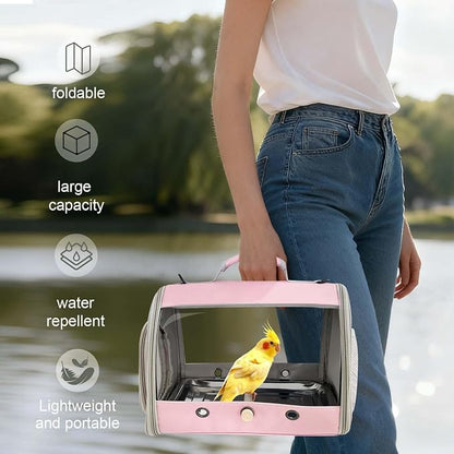Long Tail Bird Travel Carrier Cage - Image 7