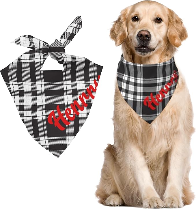 Custom Pet Scarf Personalized Dog Bandana by DOREALA