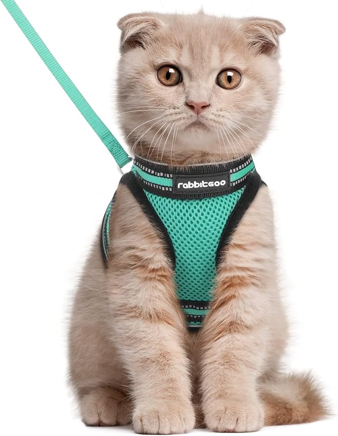 rabbitgoo Cat Harness and Leash Set by rabbitgoo
