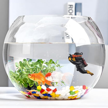 onesimcr Floating Fish Tank Decorations, Aquarium Decorations, Lovely Diver - Image 7