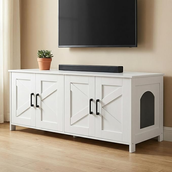 Homhedy Cat Litter Box Enclosure - Image 5