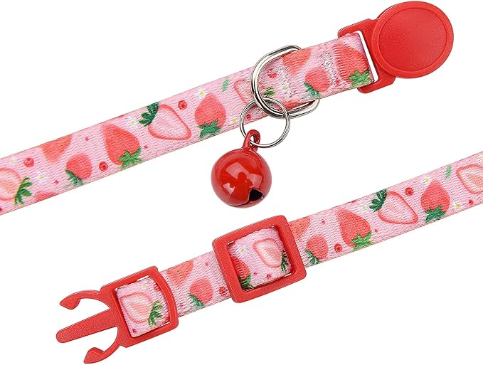Cat Collar Breakaway with Bells, 3 Pack Girl Boy Pet Cat Collar with Bohemia - Image 4