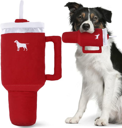 Pup Cup Tumbler Dog Toy – Cute Girl Dog Toy, Valentines & Birthday Gift by PUPROAR