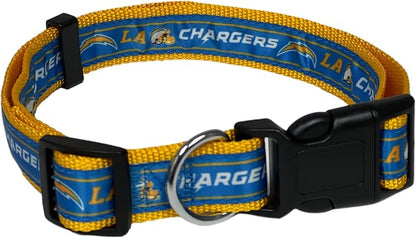 NFL PET Collar Los Angeles Chargers Dog Collar, Medium Football Team Collar by PETSFIRST