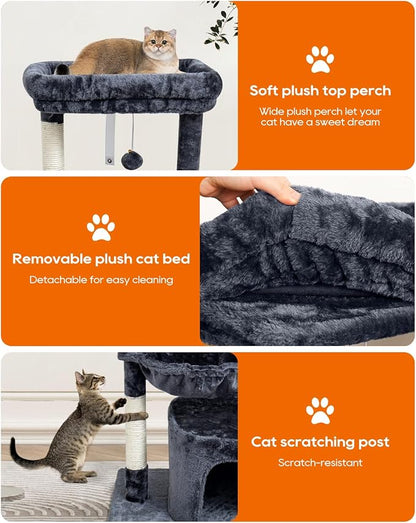 SYANDLVY Small Cat Tree for Indoor Cats, Cat Tower - Image 4