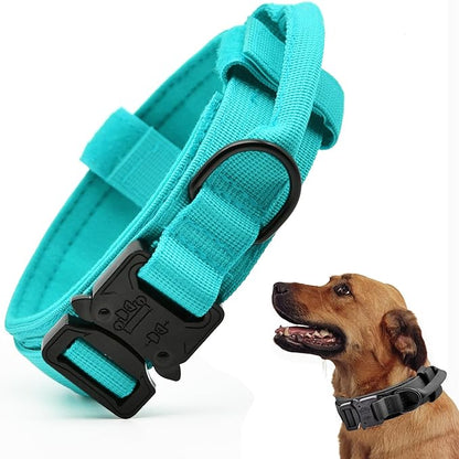 Tactical Dog Collar, Adjustable Military Training Nylon Dog Collar by CADONO