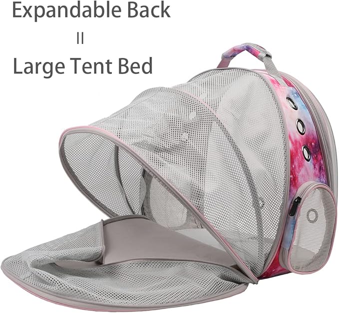 Galaxy Pink Cat Backpack Carrier - Image 4