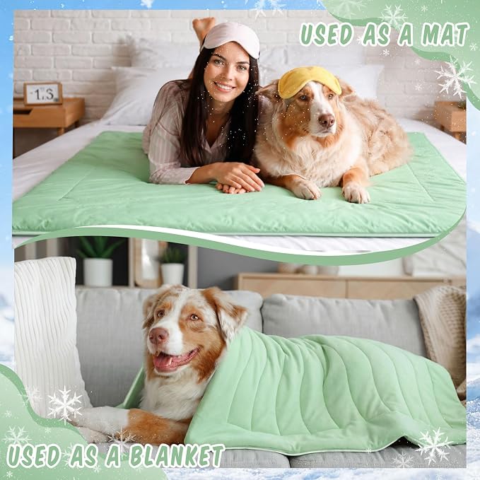 2 Pack Cooling Dog Blankets - Image 5