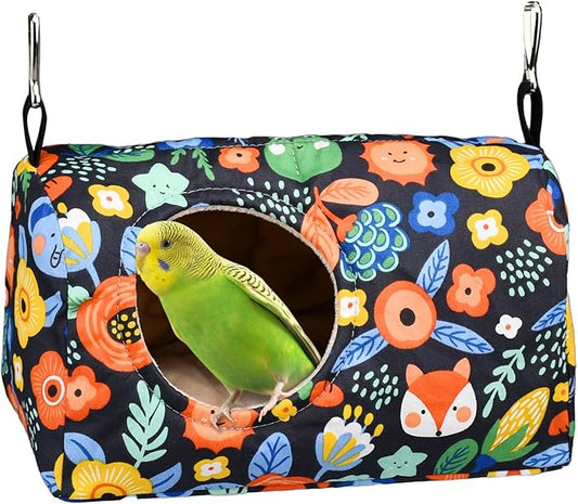 Bird Warm Bed - Parrot Sleeping Nest & Hideaway Cave by PetToysSupplies