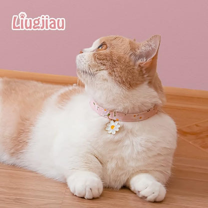 2 Pack Cotton Breakaway Cat Collar - Image 5