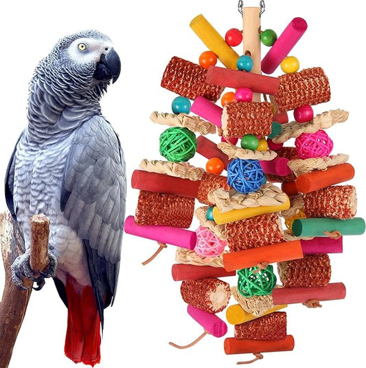 Kyouki Parrots Toys for Cockatiels, Parrotlets, Meyer's & Other Small/Medium by Unknown