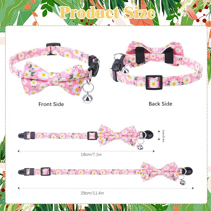 4 Pcs Breakaway Cat Collar - Image 2