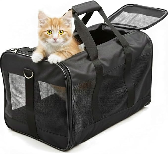 Simple Deluxe Airline-Approved Cat Carrier, Soft-Sided Pet Carrier by SimpleDeluxe