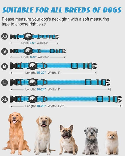 Joytale Airtag Dog Collar, Reflective Pet Collar - Image 6