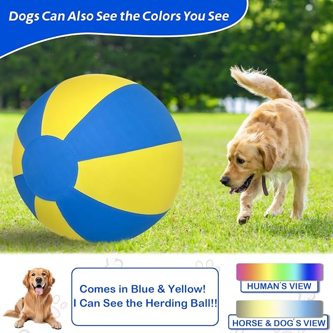 Herding Ball for Dogs, Dual Layered Set for Australian Shepherd, Agility - Image 5