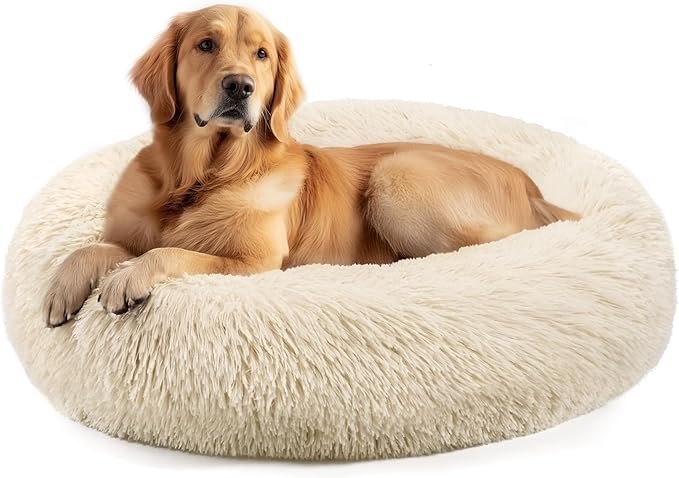 Dog Beds Large Sized Dog and Cats, 32in Pet Beds by Hoewina