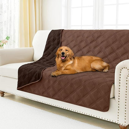 Smiry Waterproof Dog Bed Cover Blanket 52x82, Soft Reversible Pet Blanket by Smiry