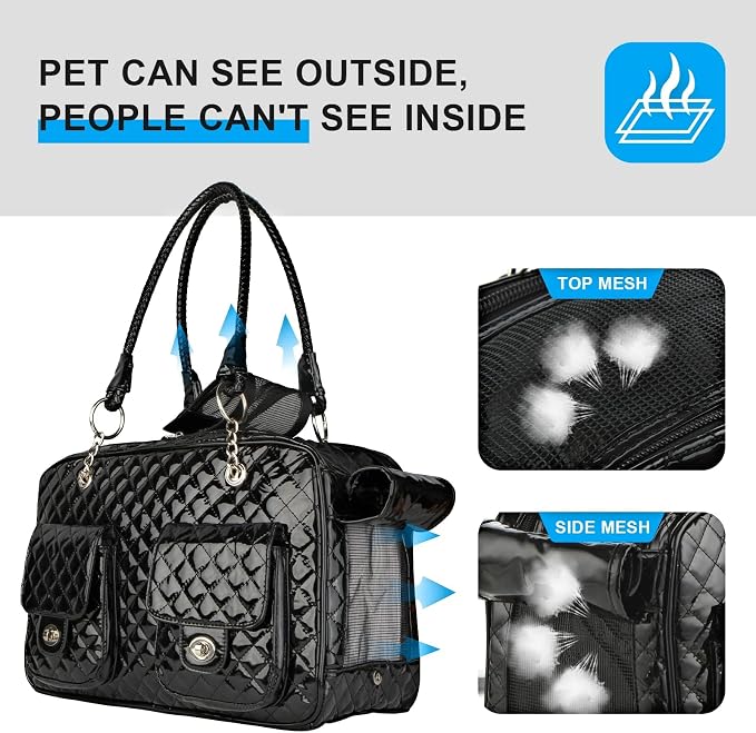 Soft-Sided Pet Travel Carrier Airline Approved - Image 6