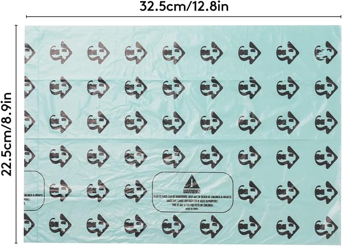 60 Count Cat Litter Waste Poop Bags Scented - Image 3