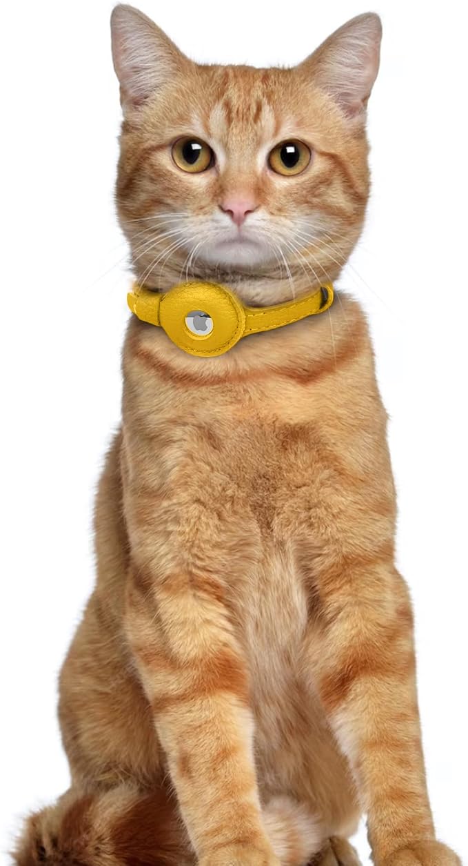 OOPSDOGGY Leather AirTag Cat Collar - Image 6